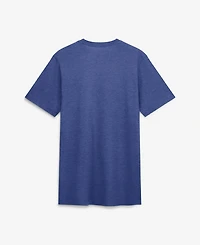 Nike Men's Heather Royal Texas Rangers Cooperstown Logo Tri-Blend T-Shirt
