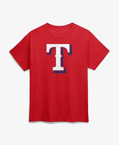 Logo Athletic Men's Red Texas Rangers T-Shirt