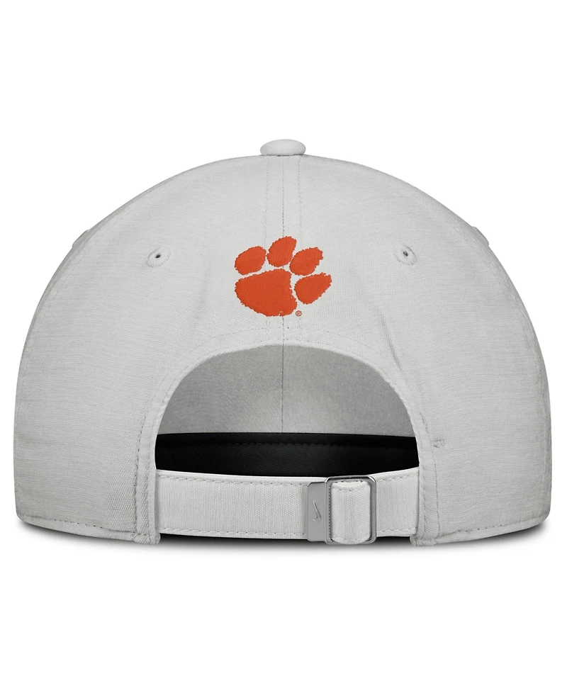 Nike Men's and Women's Gray Clemson Tigers 2026 On-Field Gameday Club Adjustable Hat
