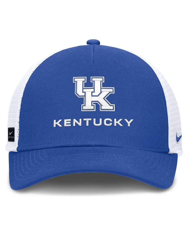 Nike Men's and Women's Royal Kentucky Wildcats 2026 On-Field Gameday Trucker Hat
