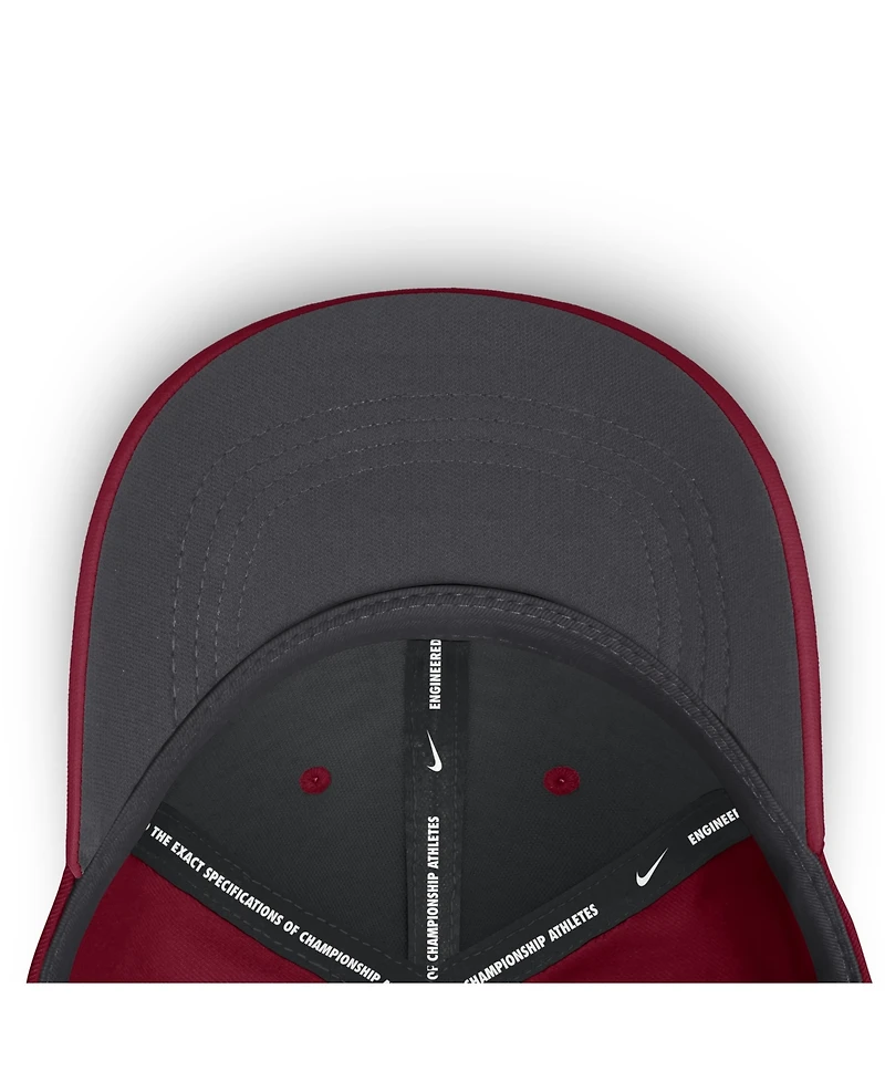 Nike Men's Cardinal Stanford Gameday Aerobill Swooshflex Dri-fit Hat