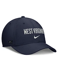 Nike Men's Navy West Virginia Mountaineers Rise On-Field Swoosh Flex Dri-fit Hat
