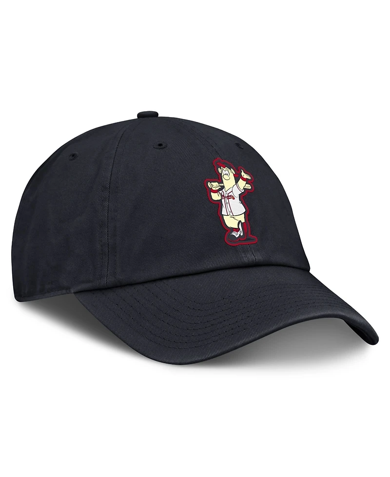 Nike Big Boys and Girls Navy Atlanta Braves Mascot Club Adjustable Hat