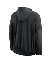 Nike Men's Black Oregon Ducks 2026 Sideline Anorak Half-Zip Hoodie