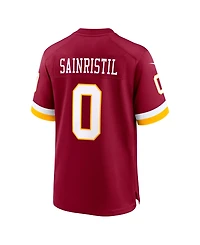 Nike Men's Mike Sainristil Burgundy Washington Commanders Game Jersey