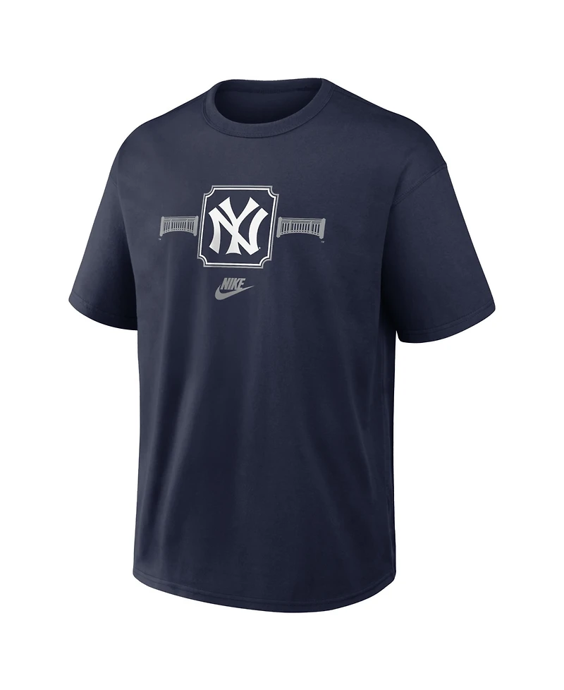Nike Men's Navy New York Yankees Bronx Bombers Local Max90 T-Shirt