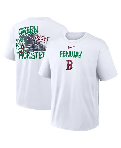 Nike Men's White Boston Red Sox Green Monster Local Max90 T-Shirt