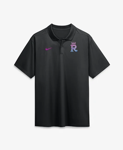 Nike Men's Black Kansas City Royals Connect Victory Dri-fit Polo Shirt