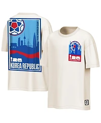 Outerstuff Men's Natural Fifa World Cup 2026 South Korea Post Card T-Shirt