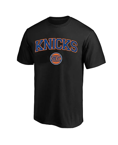 Profile Men's New York Knicks Big and Tall Arch Over Logo T-Shirt