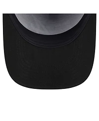 New Era Men's Black Atlanta Braves Motion A-Frame 9FIFTY Snapback Hat