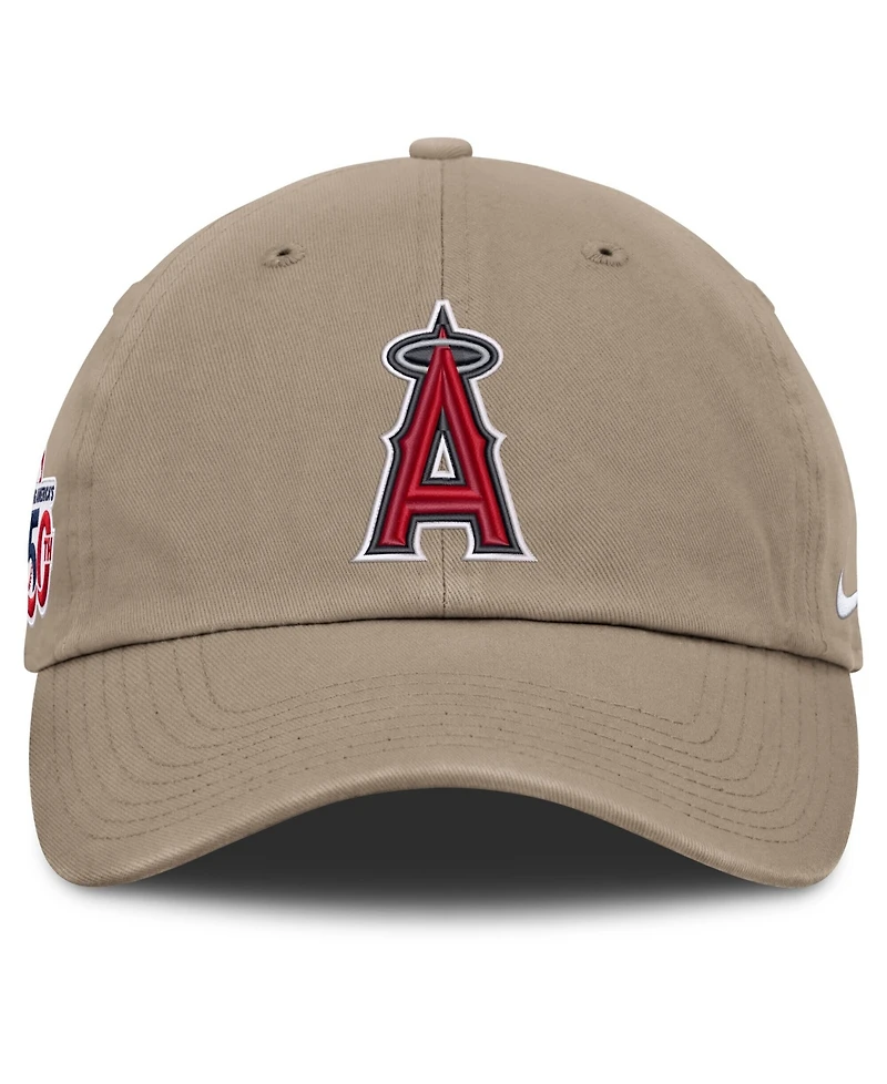 Nike Men's Khaki Los Angeles Angels Celebrating America's 250th Club Adjustable Hat