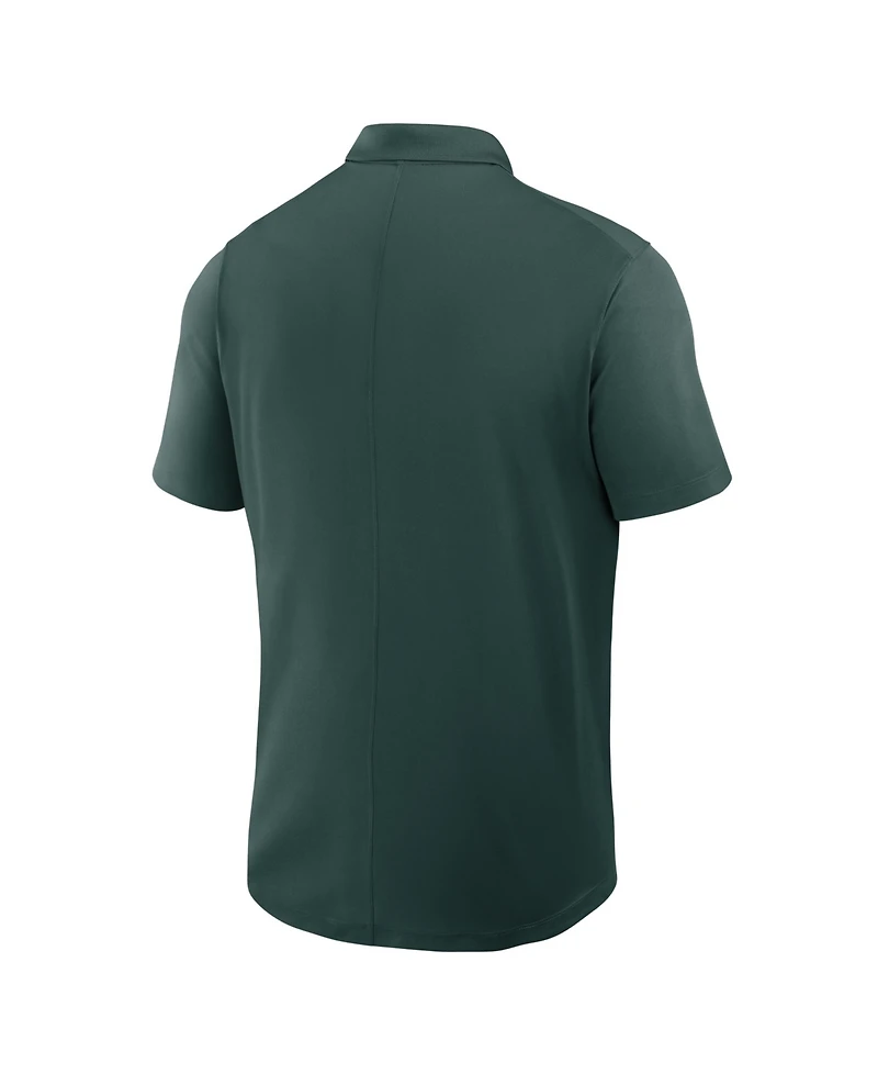 Nike Men's Green Athletics Dri-fit Victory Polo Shirt