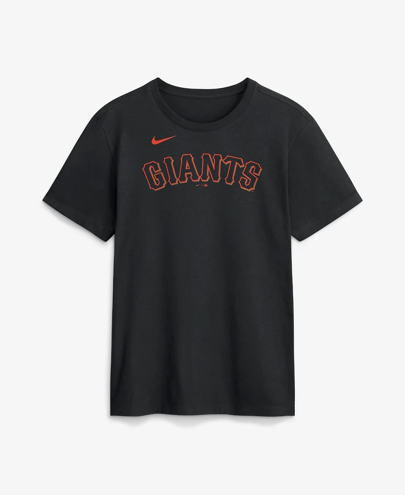 Nike Men's Bryce Eldridge Black San Francisco Giants Home Name & Number T-Shirt