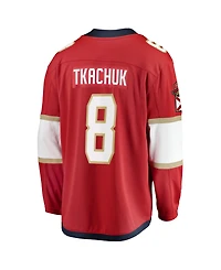 Fanatics Men's Brady Tkachuk Red Florida Panthers Home Breakaway Jersey