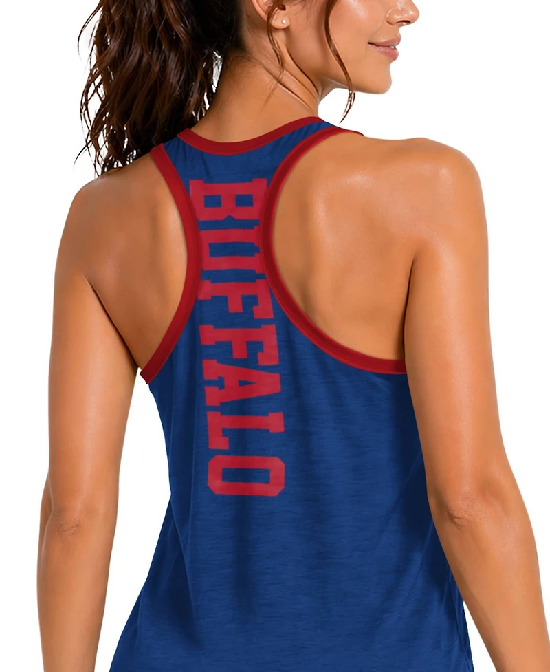 G-iii 4Her by Carl Banks Women's Royal Buffalo Bills Tater Ii Racerback Tank Top