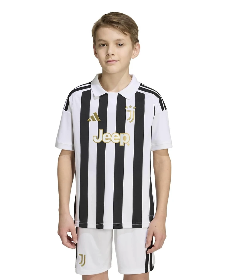 Adidas Big Boys and Girls White Juventus 2026/27 Home Replica Jersey