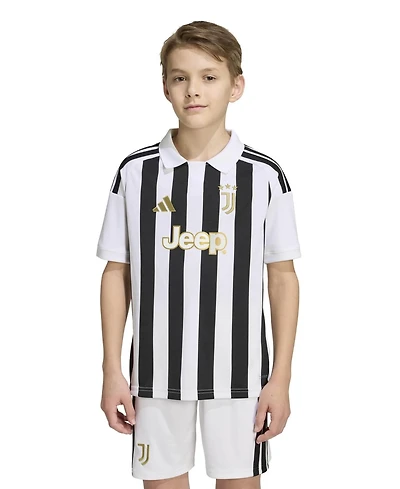 Adidas Big Boys and Girls White Juventus 2026/27 Home Replica Jersey