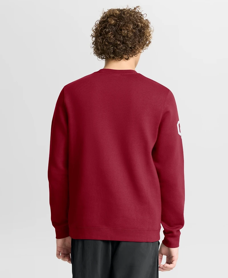 Jordan Men's Crimson Oklahoma Sooners 2026 Sideline Club Sweatshirt