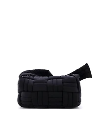 Pre-Owned Bottega Veneta Padded Tech Cassette Crossbody Bag Intrecciato Nylon