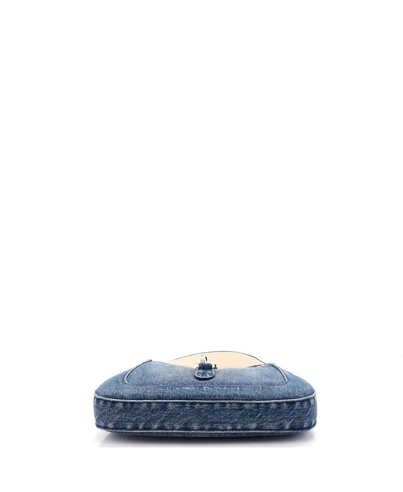 Pre-Owned Gucci Small Jackie 1961 Hobo Denim