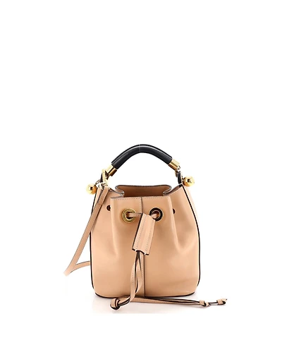 Pre-Owned Chloe Small Gala Bucket Bag Leather