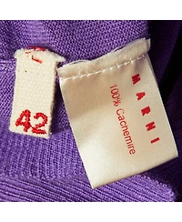 Pre-Owned Marni Women's Cashmere Double Breasted Cardigan