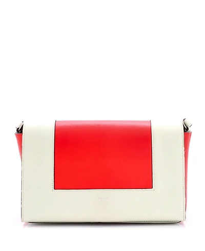 Pre-Owned Celine Medium Frame Shoulder Bag Leather