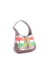 Pre-Owned Gucci Small 100 Jackie 1961 Hobo Limited Edition Canvas
