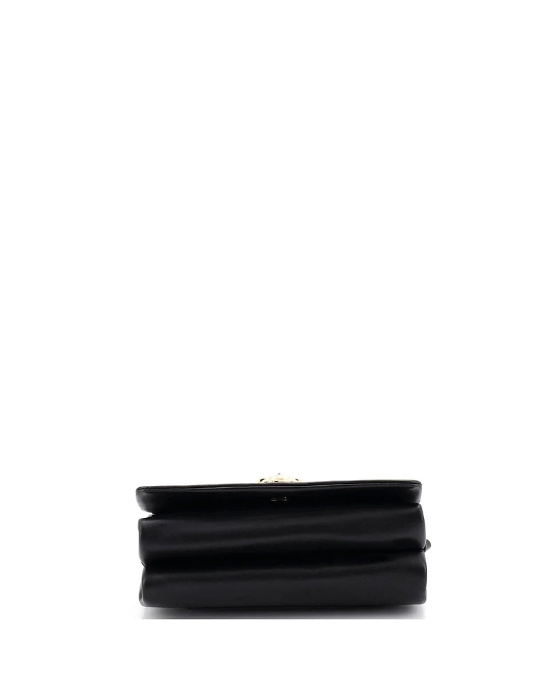 Pre-Owned Versace Small Palazzo Medusa Sultan Shoulder Bag Leather