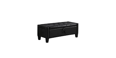 Flynama Linen Storage Ottoman Bench