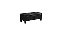 Flynama Linen Storage Ottoman Bench