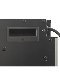 Streamdale Furniture 28" Infrared Electric Fireplace Insert with Realistic Flames and Touch Control