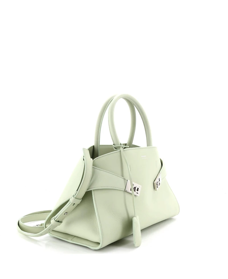 Pre-Owned Salvatore Ferragamo Small Hug Top Handle Bag Leather
