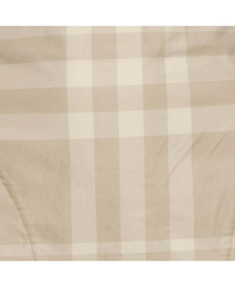 Pre-Owned Burberry Women's Check Gabardine Mini Skirt