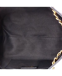 Pre-Owned Versace Mini Medusa Icon Chain Tote Leather