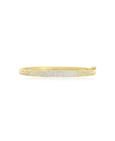 The Lovery Cz Confetti Bangle 14K Gold-Plated Sterling Silver