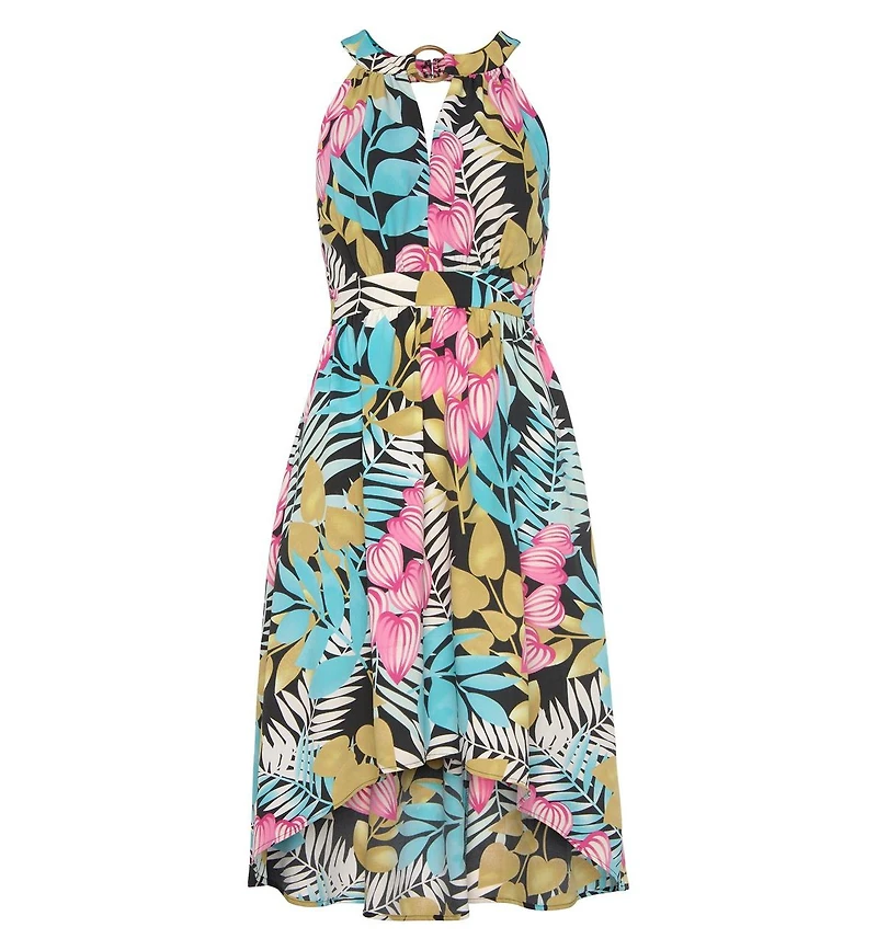 Lascana Women's High Low Cutout Dress