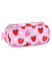 Danrong Multi-Slot Pencil Case with Cute Patterns – School Stationery Organizer for Girls and Children
