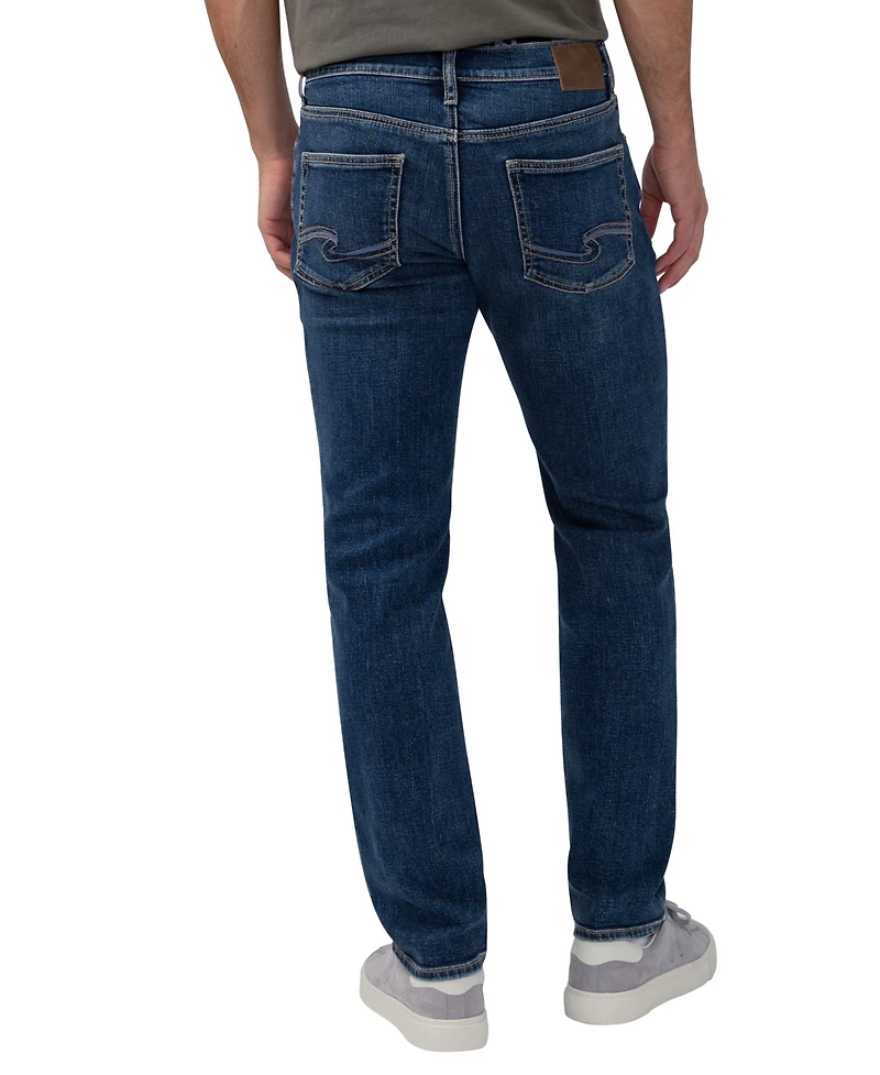 Silver Jeans Co. Men's Allan Slim Straight-Leg
