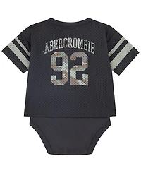 abercrombie kids Baby Boys' Short-Sleeve Sport Bodysuit