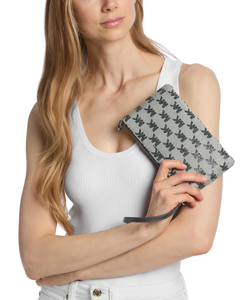 Michael Michael Kors Hardware Zip-Top Convertible Wristlet