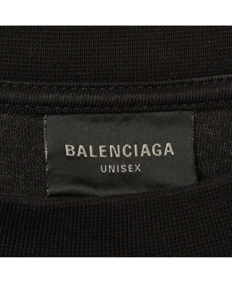 Pre-Owned Balenciaga Men's Jersey Oversize T-Shirt