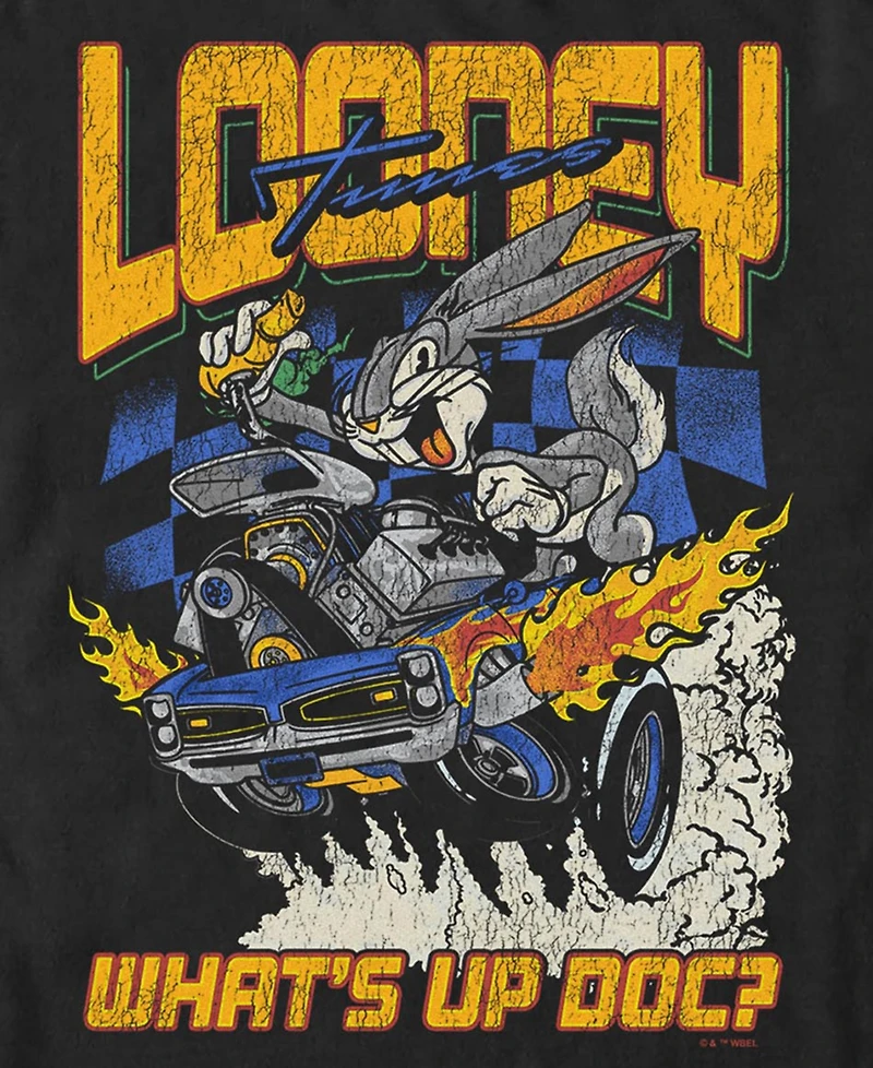 Fifth Sun Men's Looney Tunes Rabbit Racer T-Shirt