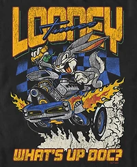 Fifth Sun Men's Looney Tunes Rabbit Racer T-Shirt
