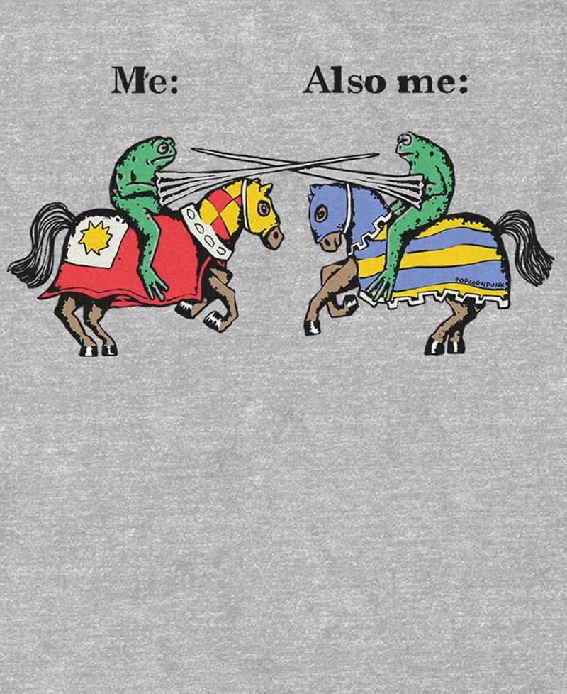 Fifth Sun Men's Threadless Tier 2 Jousting Frog T-Shirt
