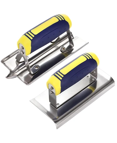 Xdovet Concrete Edger Groover Masonry Finishing Tool Set