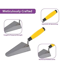 Xdovet Masonry Trowel Set Flat Finishing Gauging Trowels