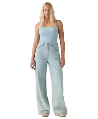 Levi's Women's Cinch-Waist Carpenter Lightweight Baggy Jeans