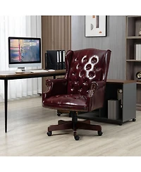 Streamdale Furniture Executive Ergonomic Pu Leather Office Chair